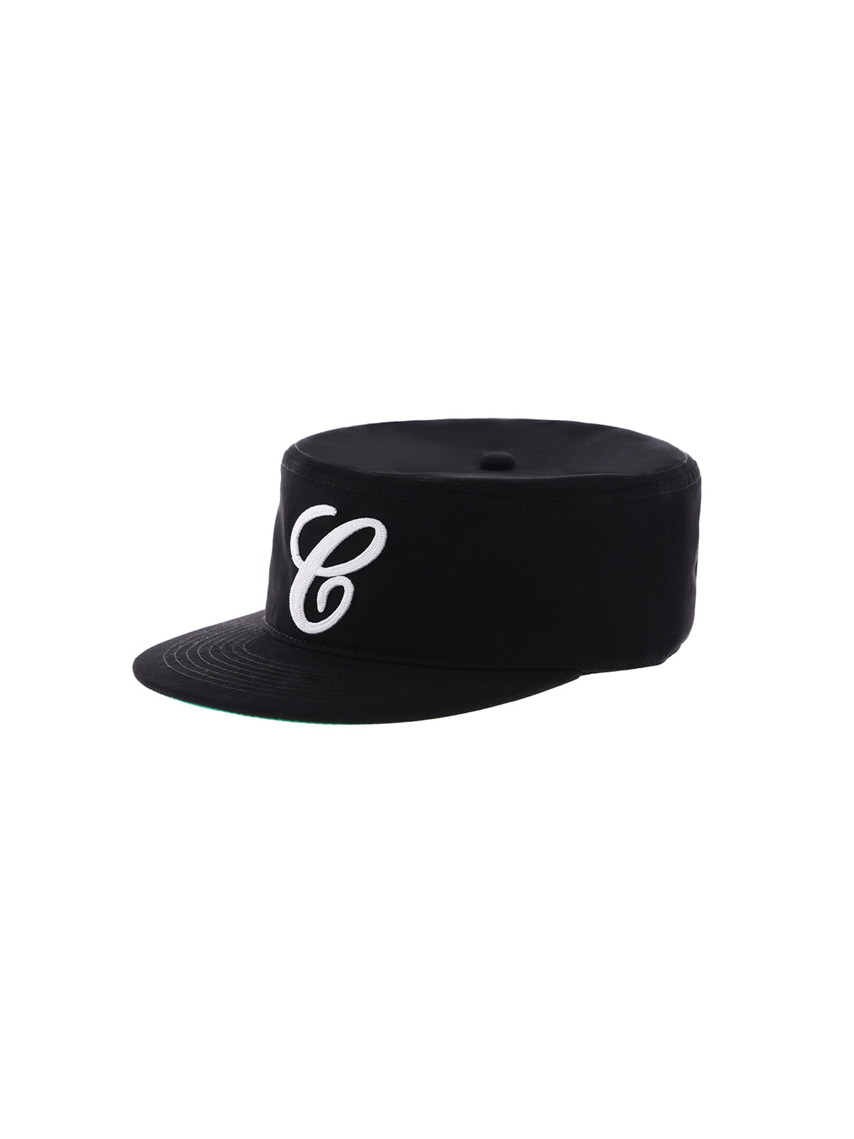 6CRAYON Vintage Flat Top Casual Baseball Cap - Black