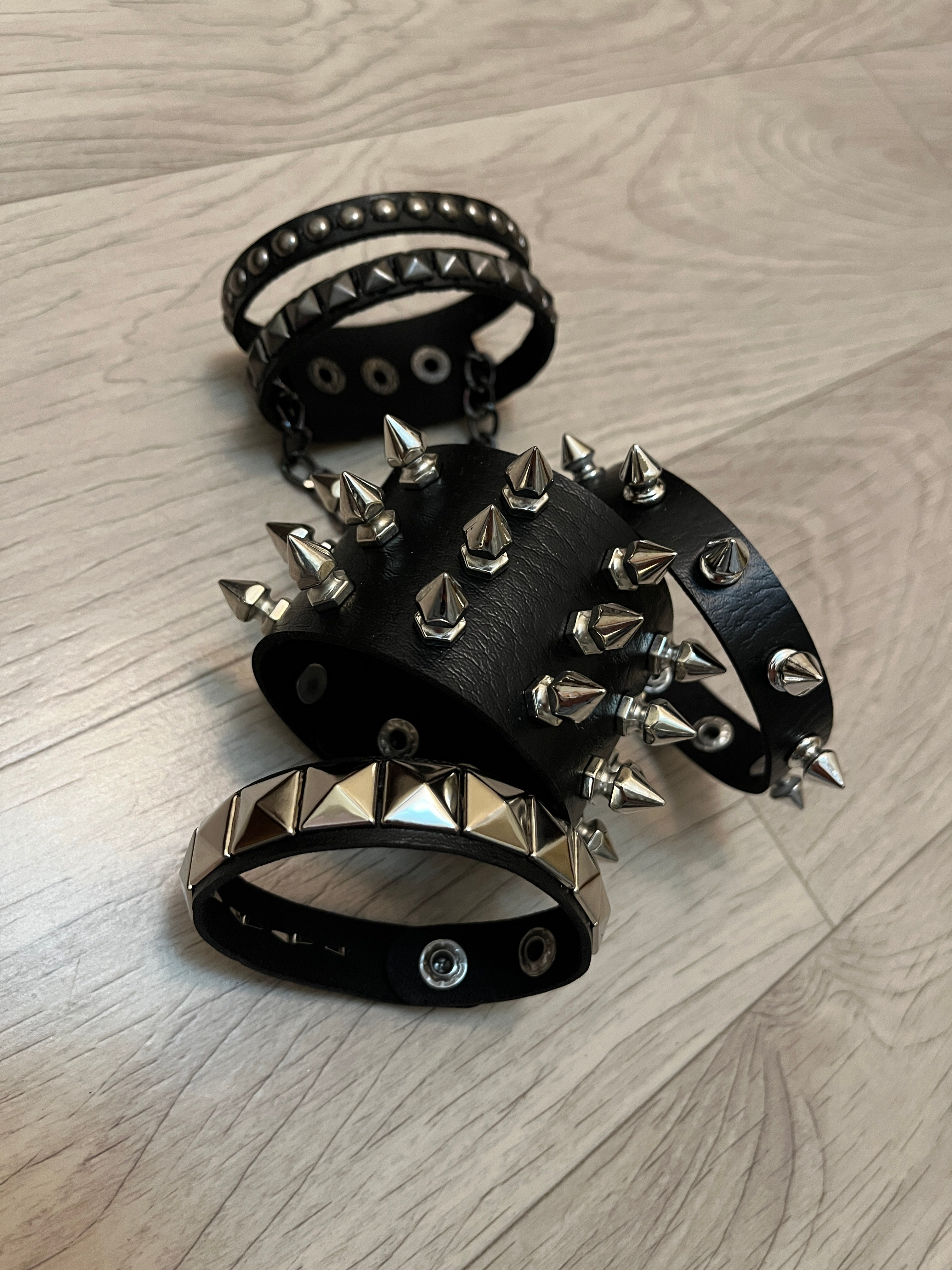 Pack 4 Bracelet Punk